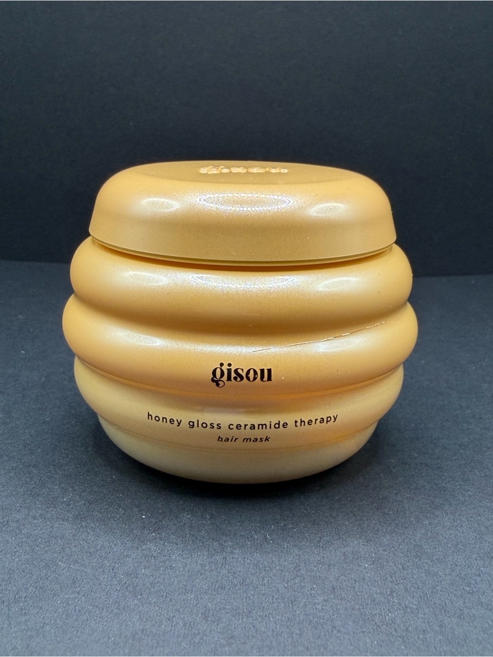 Gisou Honey Gloss Ceramide Therapy Hair Mask - Gold